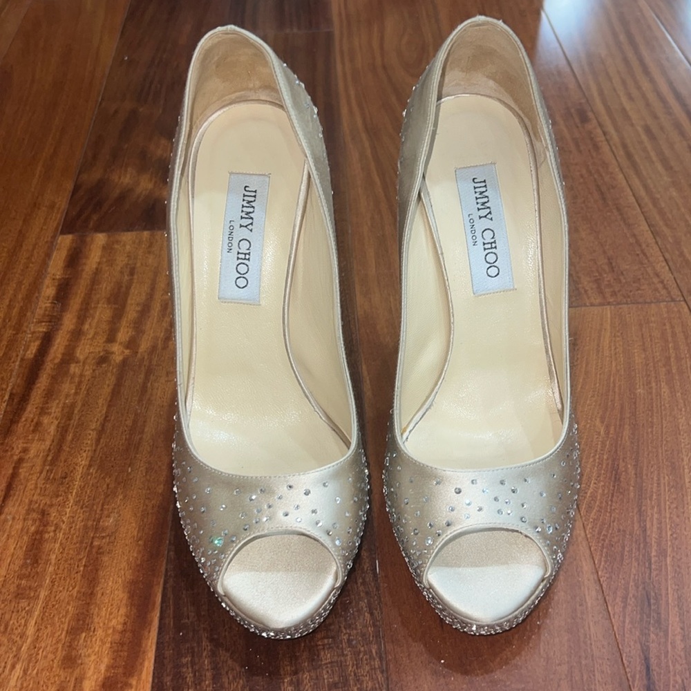 COPY - Jimmy Choo Salt peeptoe